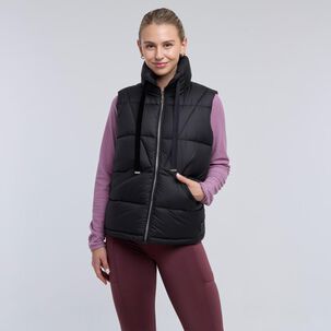 Parka Deportiva Lisa Sin Mangas Cuello Alto Mujer Wetland