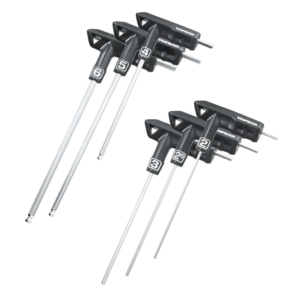 Kit Topeak Llaves Allen Duo Hex 2-2.5-3-4-5-6mm image number 1.0