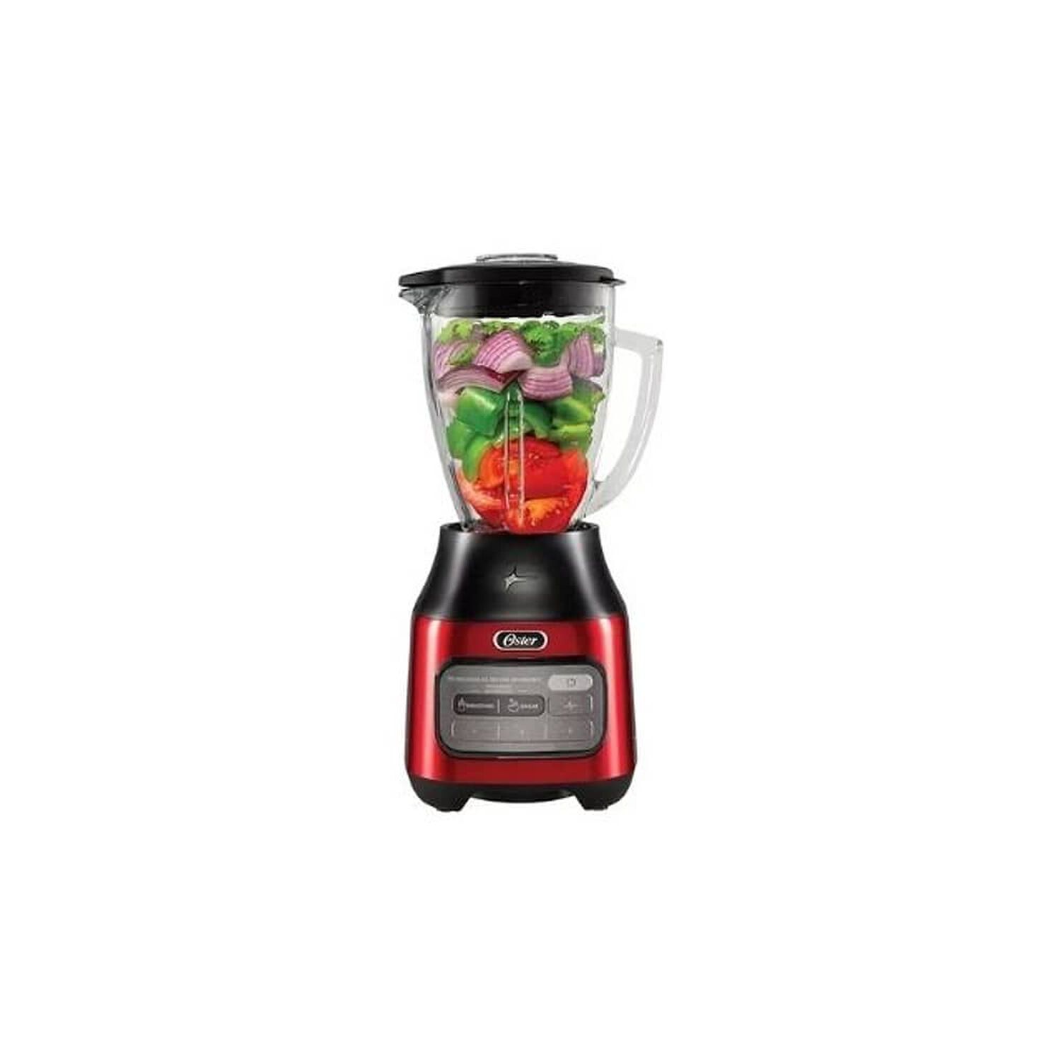 Licuadora Oster Reversible 3 Velocidades + Pulso Blstpegcrt Color Rojo
