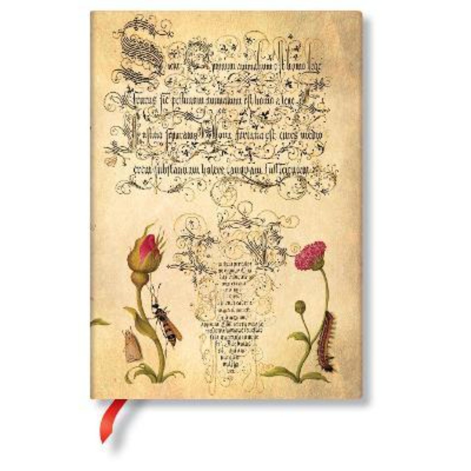 Libreta Mira Botanica Flemish Rose, Midi Tapa Dura image number 0.0