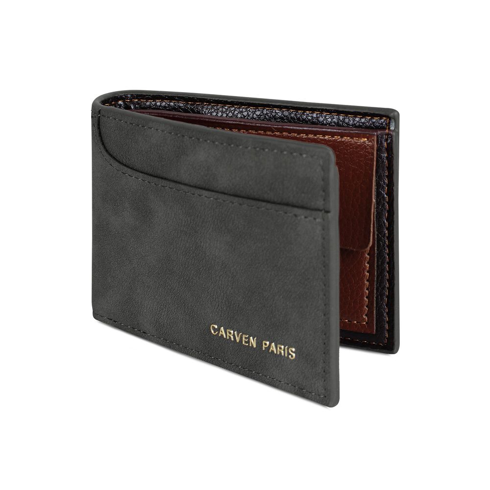 Billetera Hombre Jack Negra Con Monedero Carven Paris image number 3.0