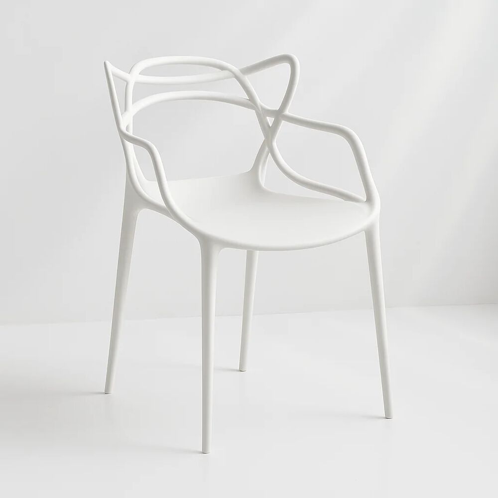 Silla De Terraza Exterior O Comedor Master - Blanca image number 1.0