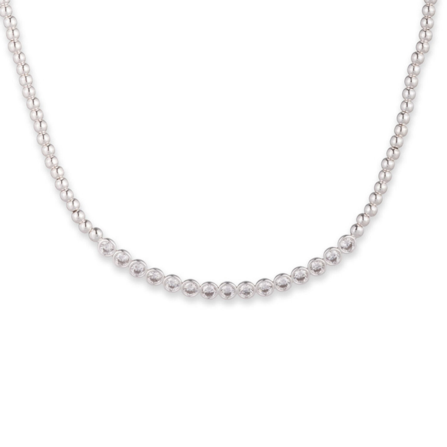 Collar Lauren Ralph Lauren 14n00573 Plateado image number 1.0