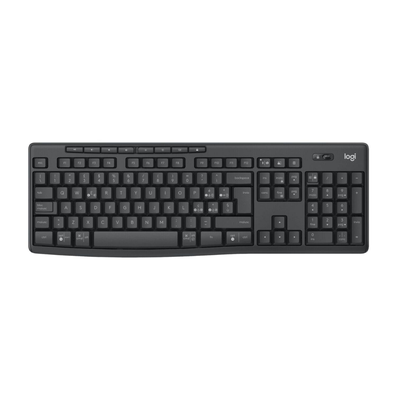 Logitech Kit Mouse Y Teclado Mk370 Espa&ntilde;ol Negro image number 3.0