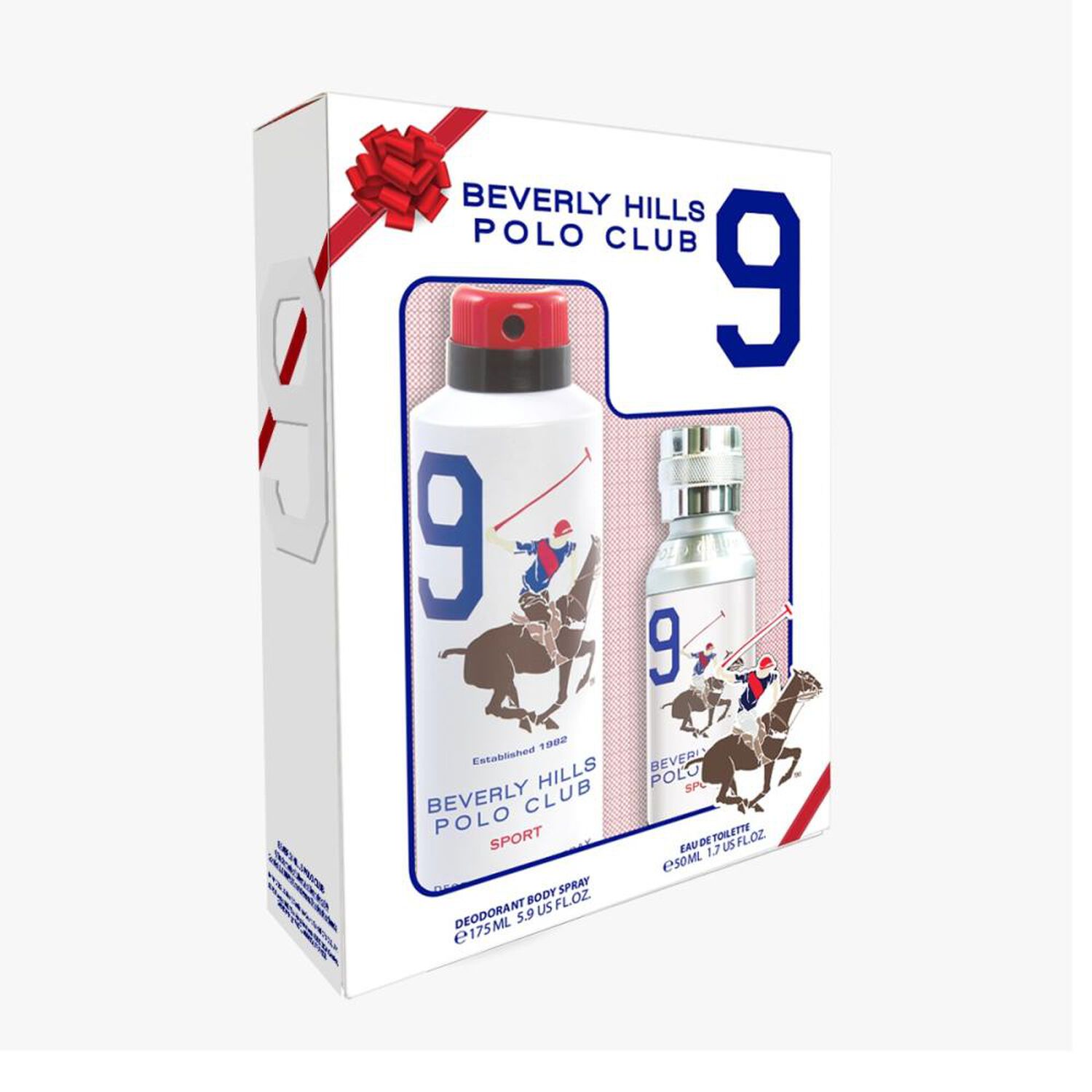 Set De Perfumer&iacute;a Hombre Nine Beverly Hills Polo Club / 50 Ml / Eau De Toilette + Desoderante 175 Ml image number 0.0