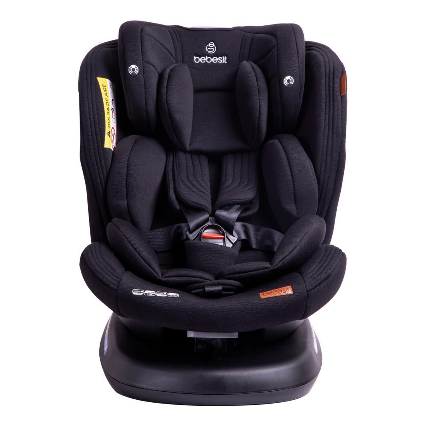 Silla De Auto Bebesit Convertible Isofix Supra 360&ordm; Premium Negro image number 2.0