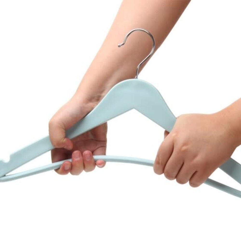 Ganchos Antideslizantes Para Ropa Color Pastel (30 Unidades) image number 3.0