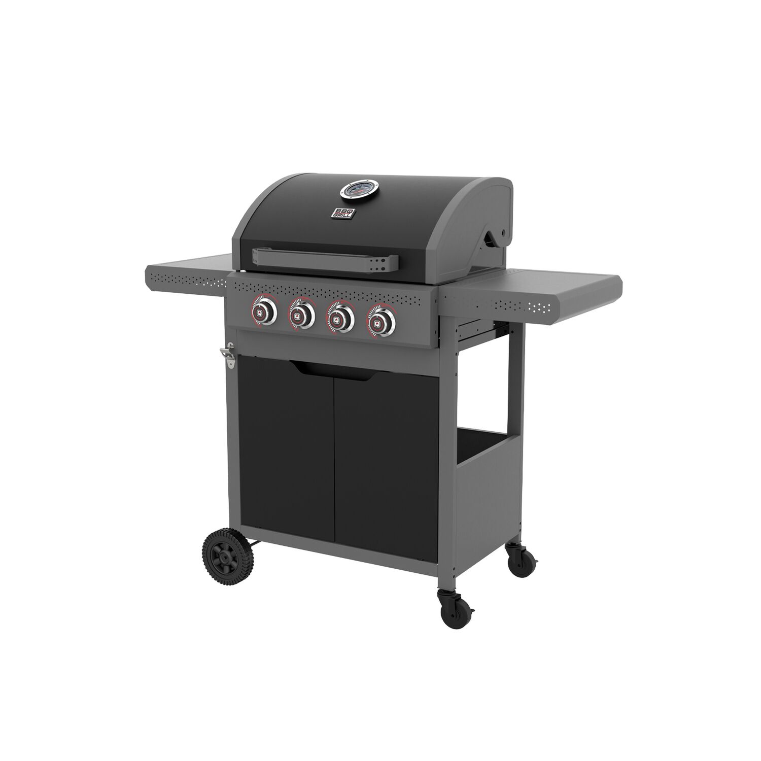 Parrilla A Gas Dark Hawk 4 Quemadores Bbq Grill image number 1.0