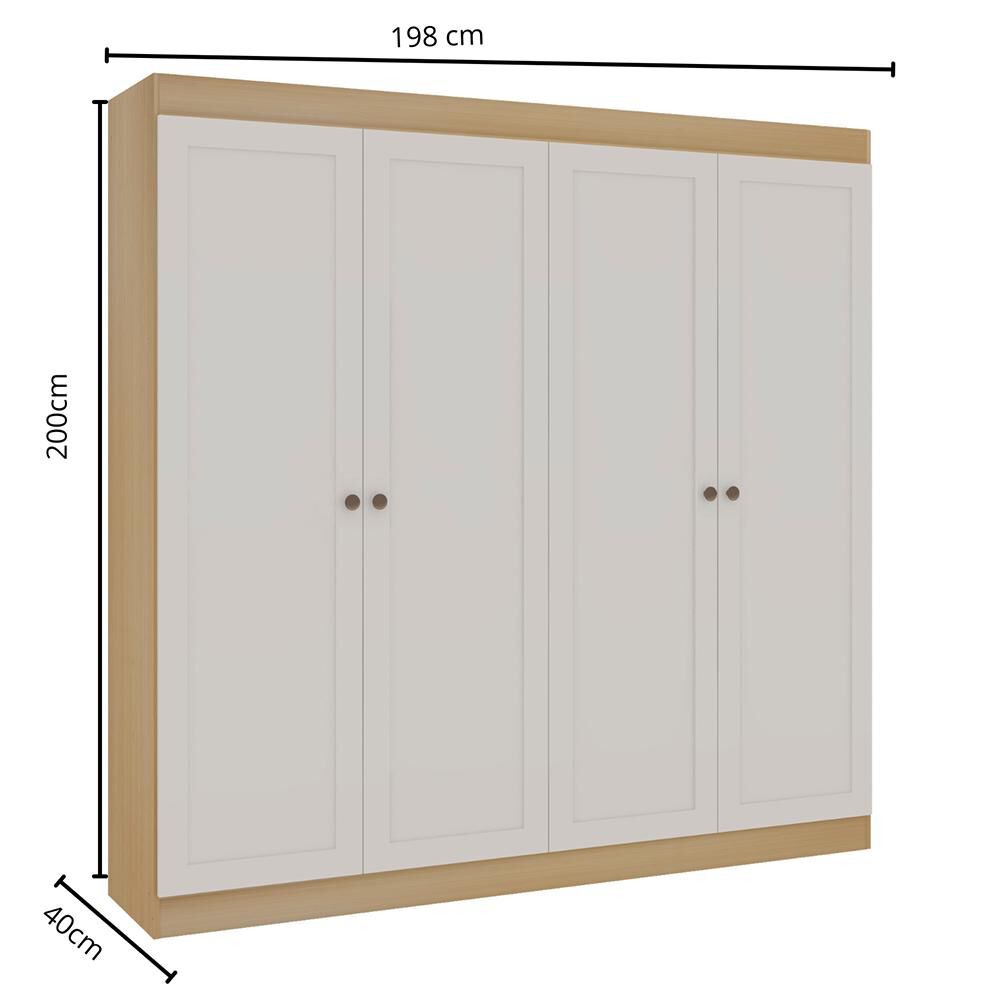 Cl&oacute;set Vekkahome Europa / 4 Puertas / 2 Cajones image number 1.0