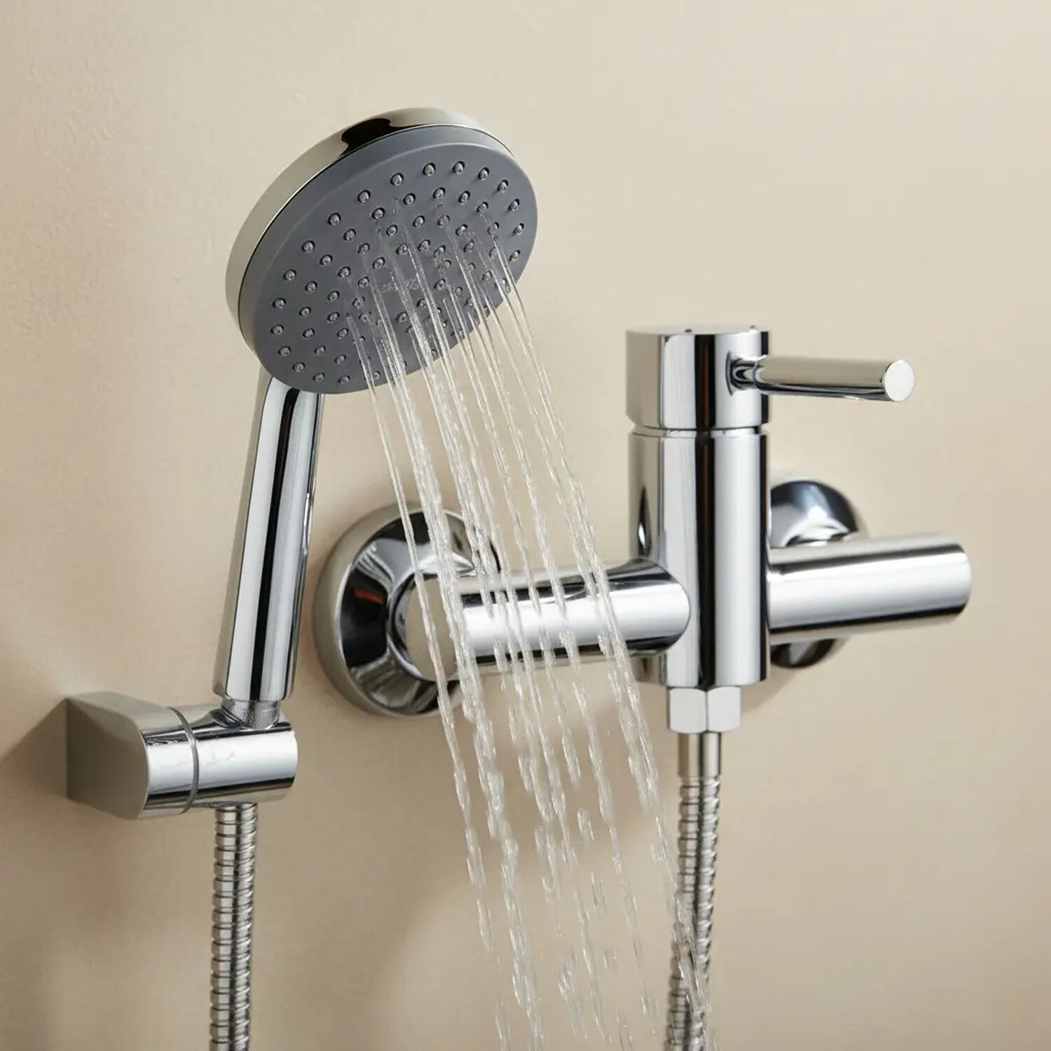 Monomando Llave Grifo Para Ducha Modelo Oz Marca Stretto image number 4.0
