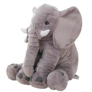 Elefante Coj&iacute;n Almohada Gris