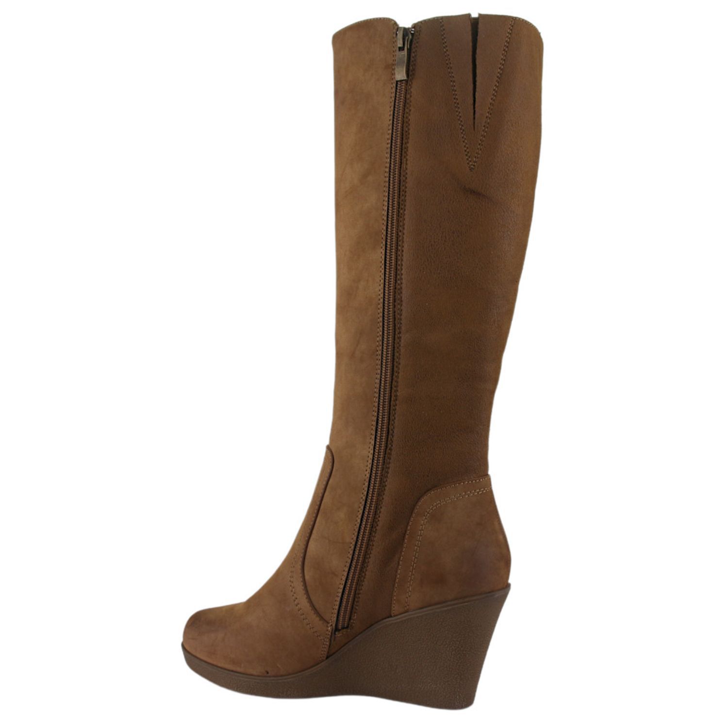 Bota Chalada Mujer Wedge-40 Camel Casual image number 1.0