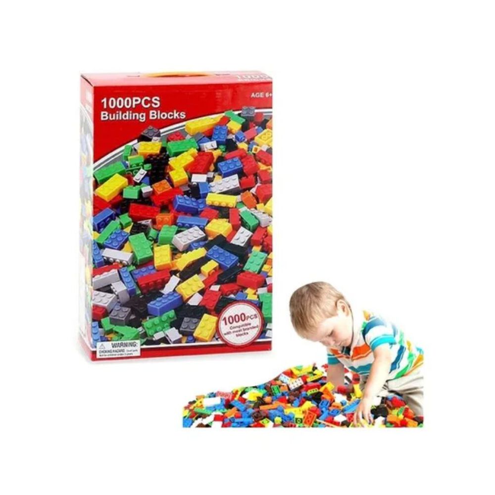 Set De Bloques De Construcci&oacute;n 1000 Piezas image number 2.0