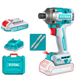 Atornillador De Impacto Litio-ion 20v 230nm Total