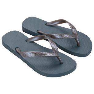 Sandalia Mujer Azul/plata Classica Ipanema