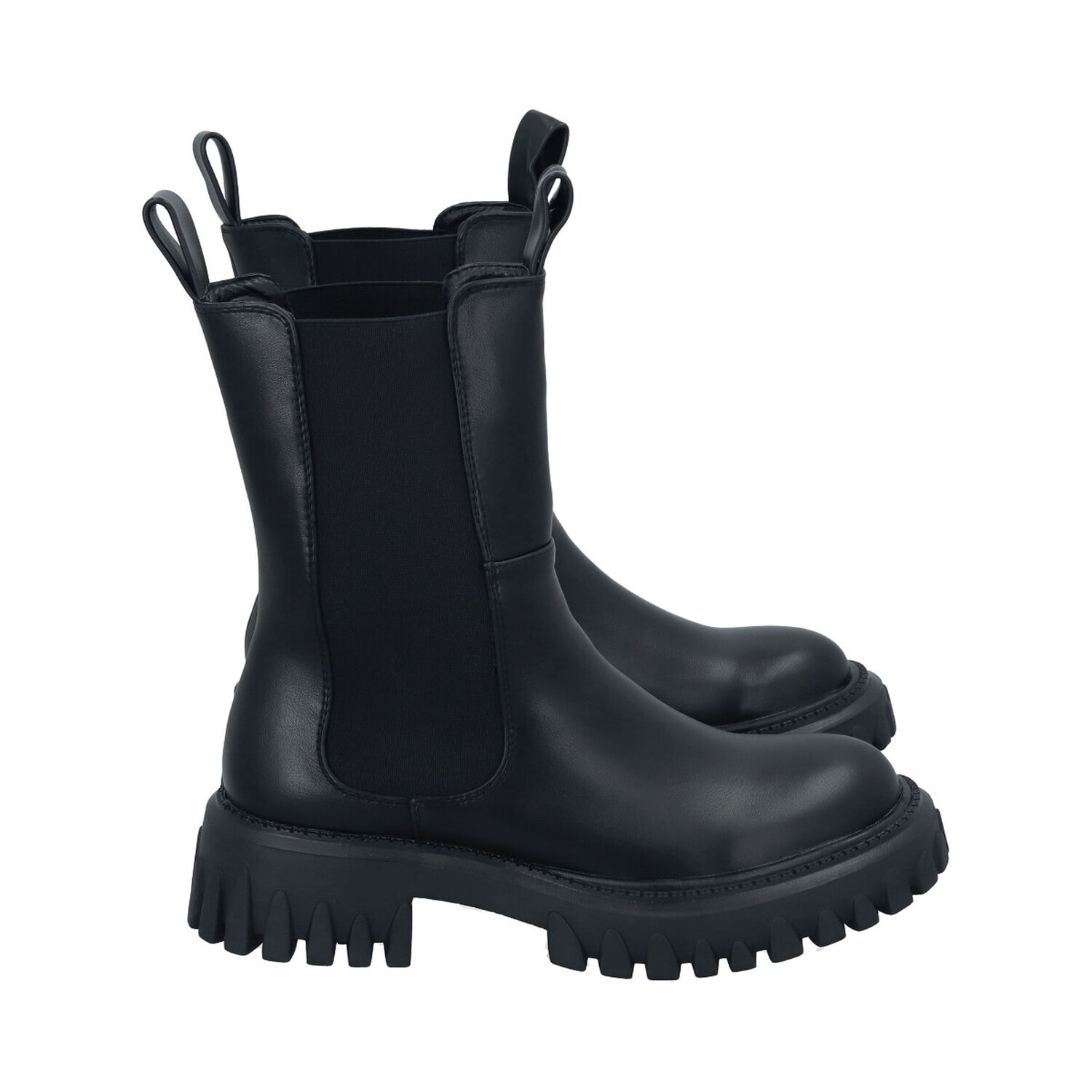 Botin Mujer Negro Eloisa Police image number 0.0