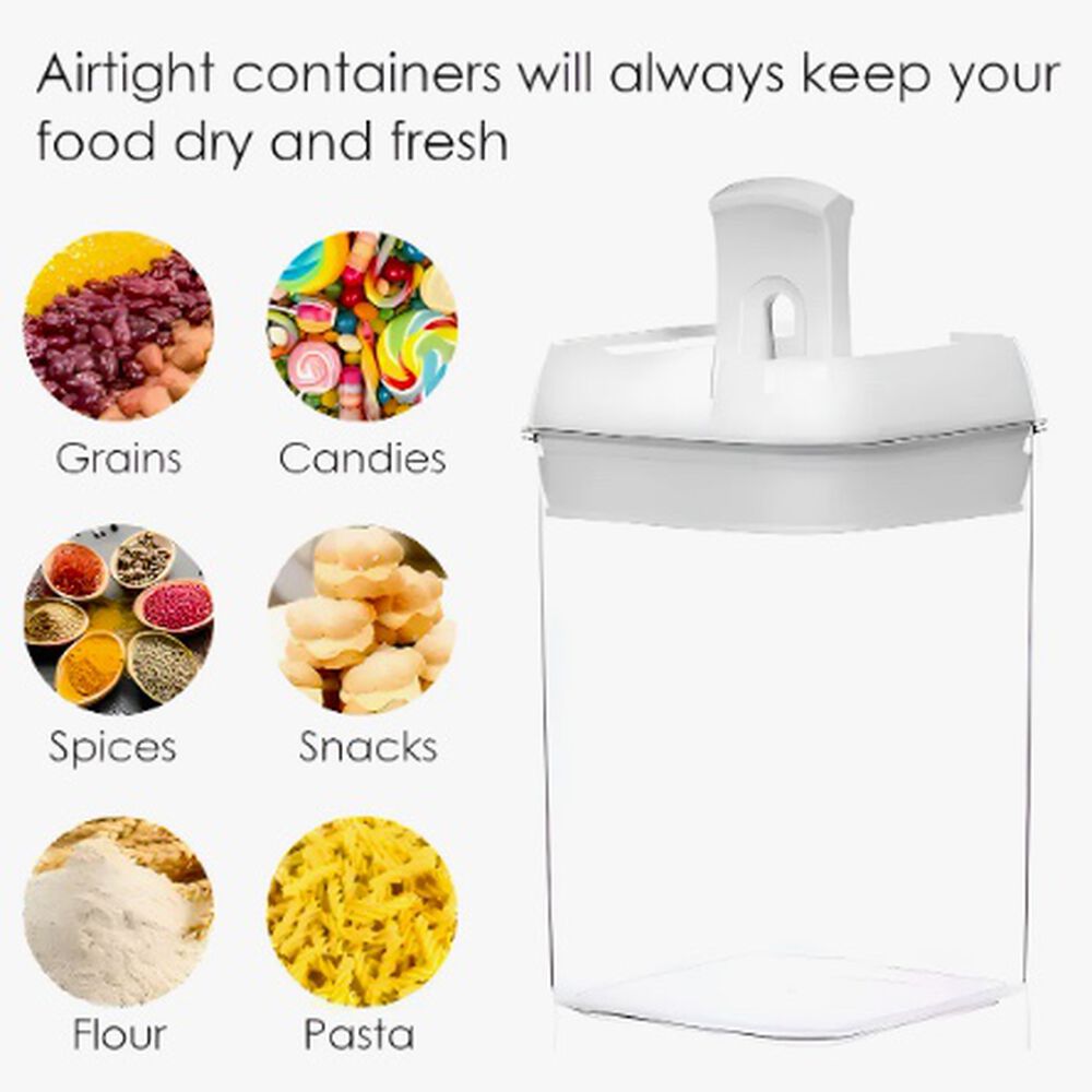 Set 7 Contenedores Herm&eacute;ticos De Alimentos image number 3.0