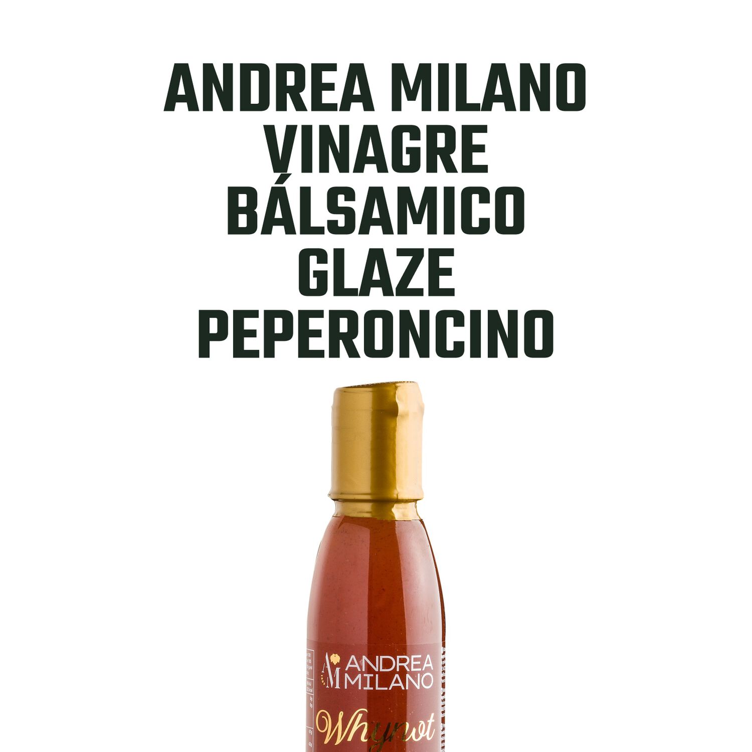 Pr Andrea Milano Vinagre B&aacute;lsamico Glaze Peperoncino 1 X 150 Ml image number 2.0