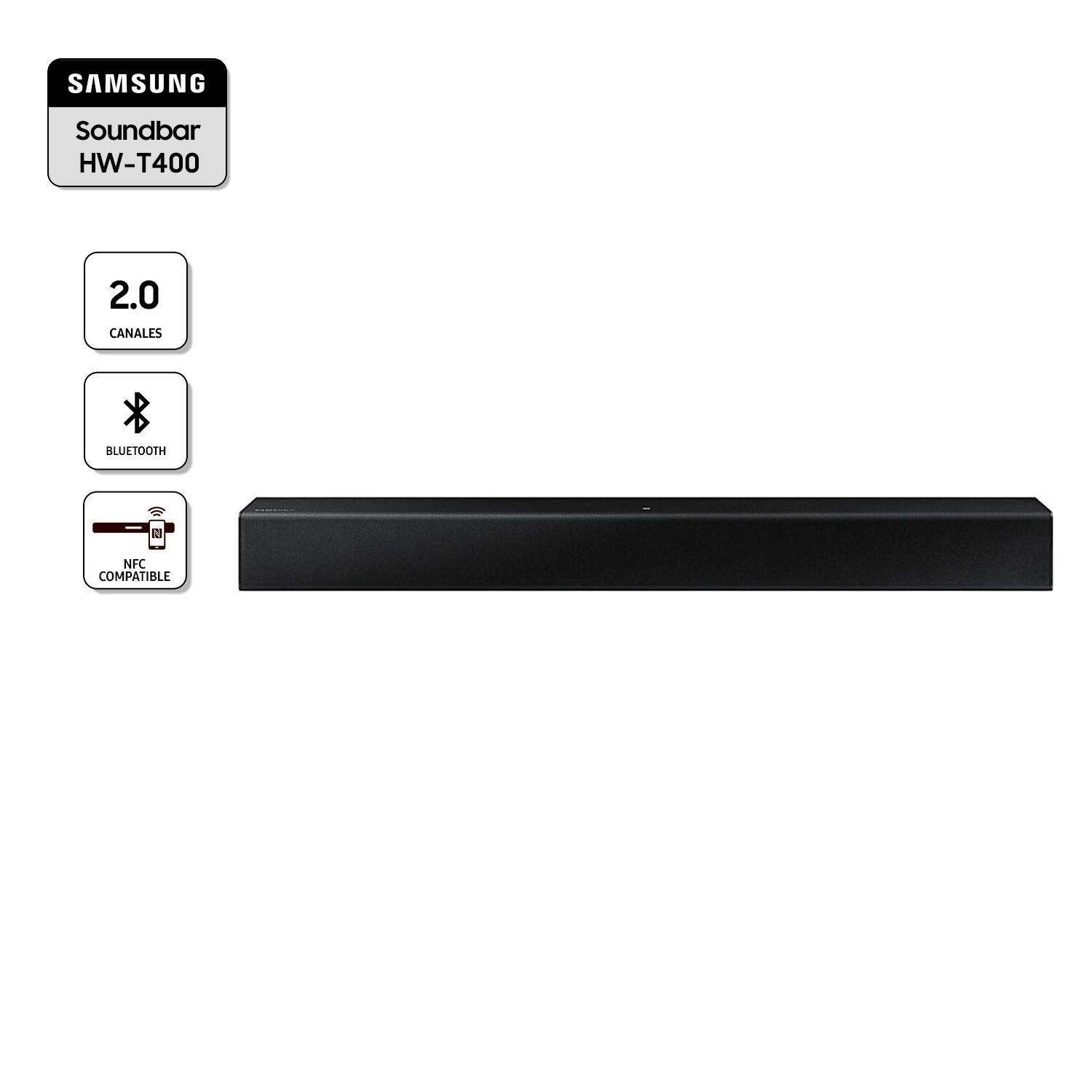Smartphone Samsung Galaxy S22 128 GB Blanco + Led Samsung 32" UN32T4300 + Soundbar HW-T400/ZS image number 2.0