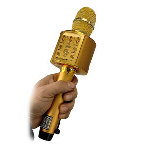 Microfono Karaoke Mlab Lil Voice 2 8912 Con Bluetooth Dorado