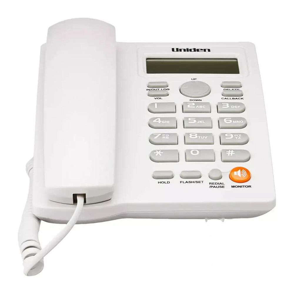 Telefono Sobremesa Altavoz Unidireccional Blanco 7413 Uniden image number 0.0