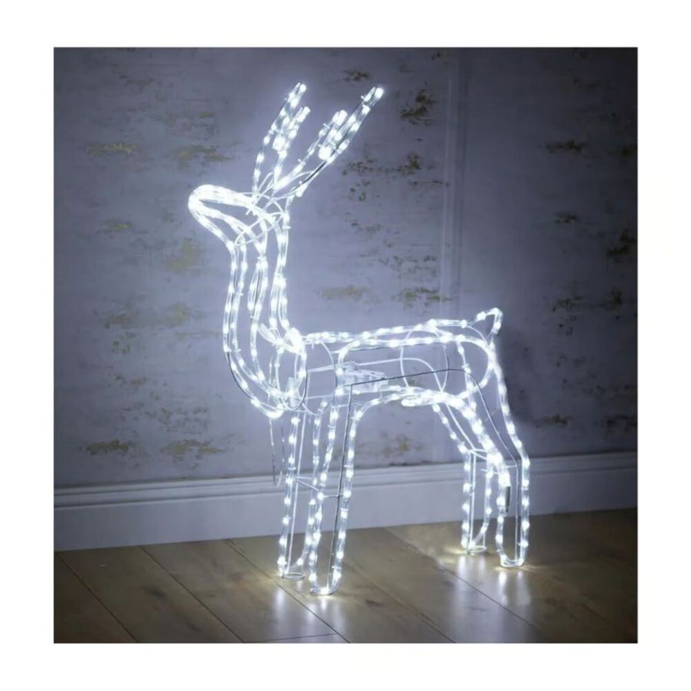 Reno Navideño Con Movimiento Y Luz Led 120cm image number 1.0