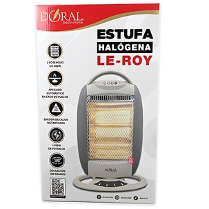 Calefactor Estufa Hal&oacute;gena 1200w Le-roy - Ps