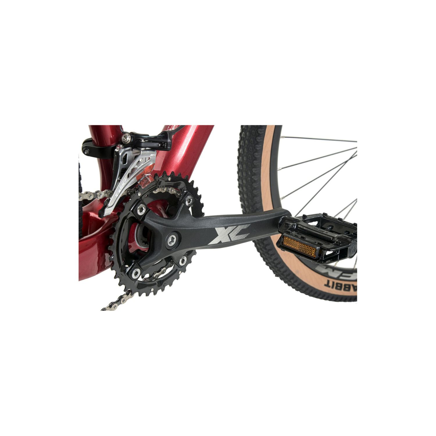 Bicicleta Totem Mtb Carbono Pegasus Aro 29x16 Rojo image number 4.0