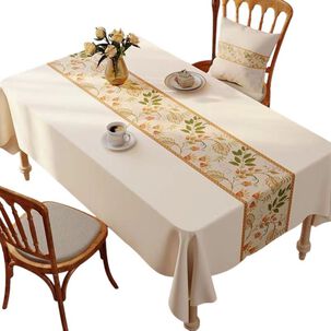 Mantel De Mesa Rectangular Estampado Medida 140cm X 220cm Me1-6