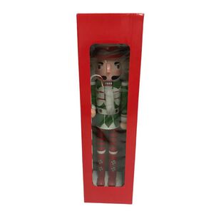 Cascanueces De Madera Adorno De Navidad 38 Cm