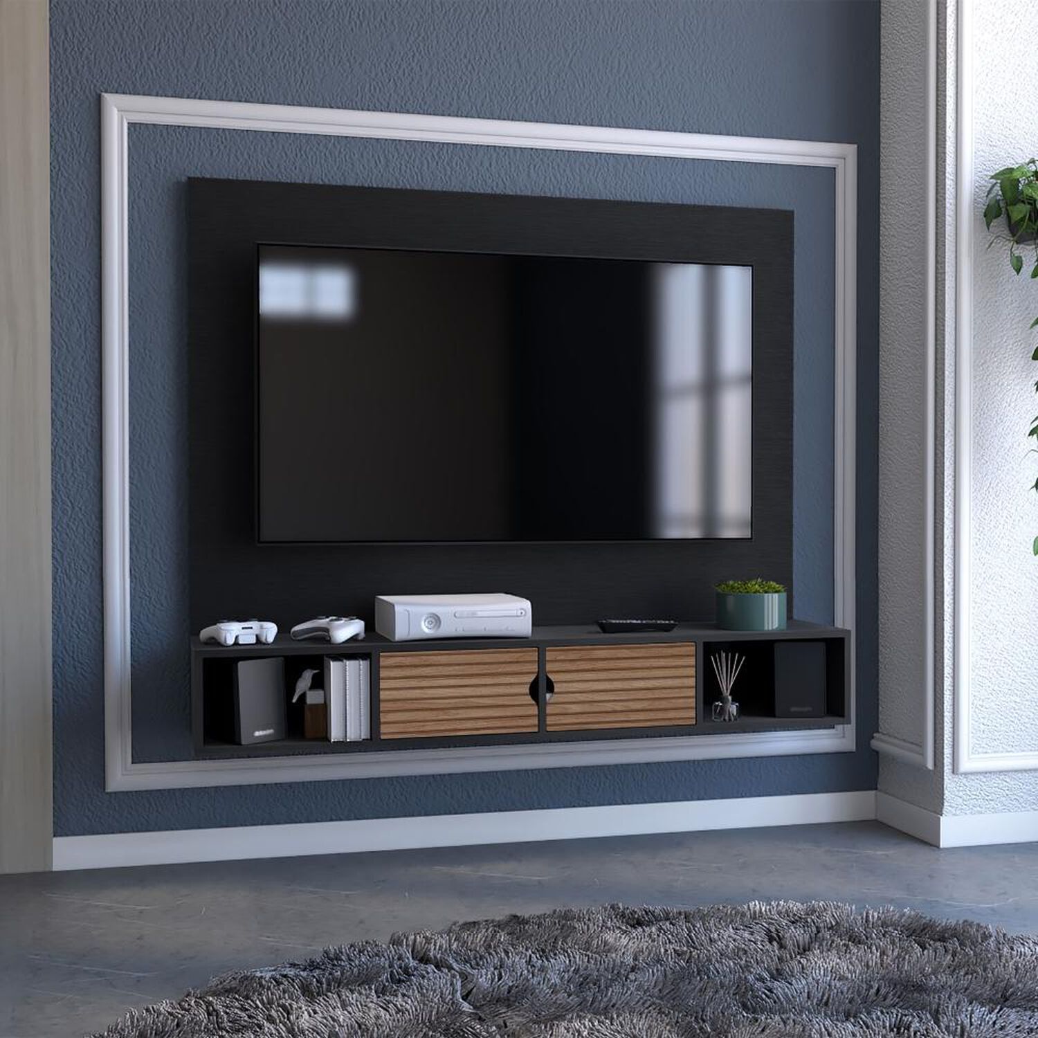 Panel Tv Tuhome Funes / 2 Puerta image number 5.0
