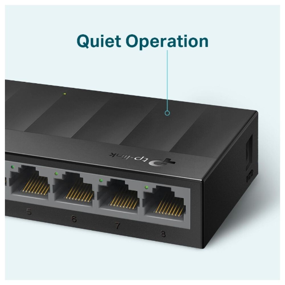 Switch Lan 8 Puertos Rj45 Escritorio Ls1008g image number 2.0