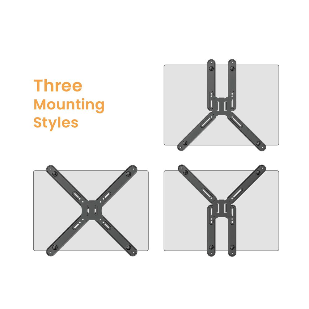 Adaptador Para Monitores Sin Vesa 17"~32" 10kg Brasforma Sbrma11 image number 5.0