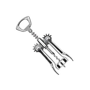 Saca Corcho Vino Con Destapador Cerveza Practico 16cm Acero