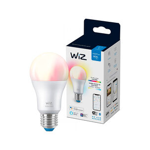 Ampolleta E27 Wiz Inteligente 8.5w Dimeable Luz Cálida A Fria Y Rgb Bluetooth