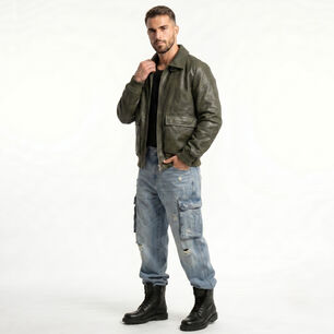 Chaqueta Ecocuero Premiun Hombre Liam
