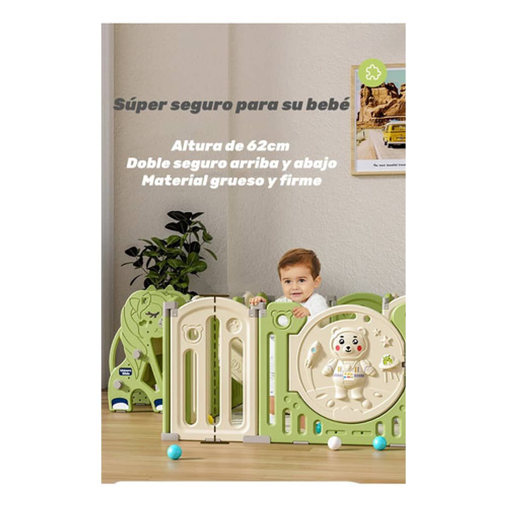 Corral Armado Multiposiciones Accesorios 199*230cm Lubabycas image number 1.0