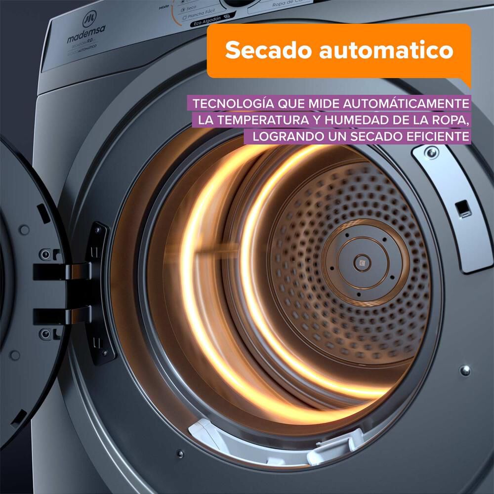 Secadora De Ropa Mademsa 9dmzg Pro / 9 Kilos image number 6.0