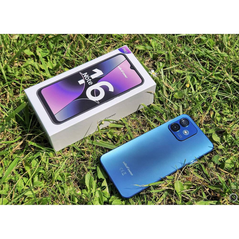 Celular Ulefone Note 16 Pro - Android 13, 6.5", 4g, Dualsim, 50mpx, 8gb Ram, 128gb Ssd, 4.400mah / Negro image number 2.0