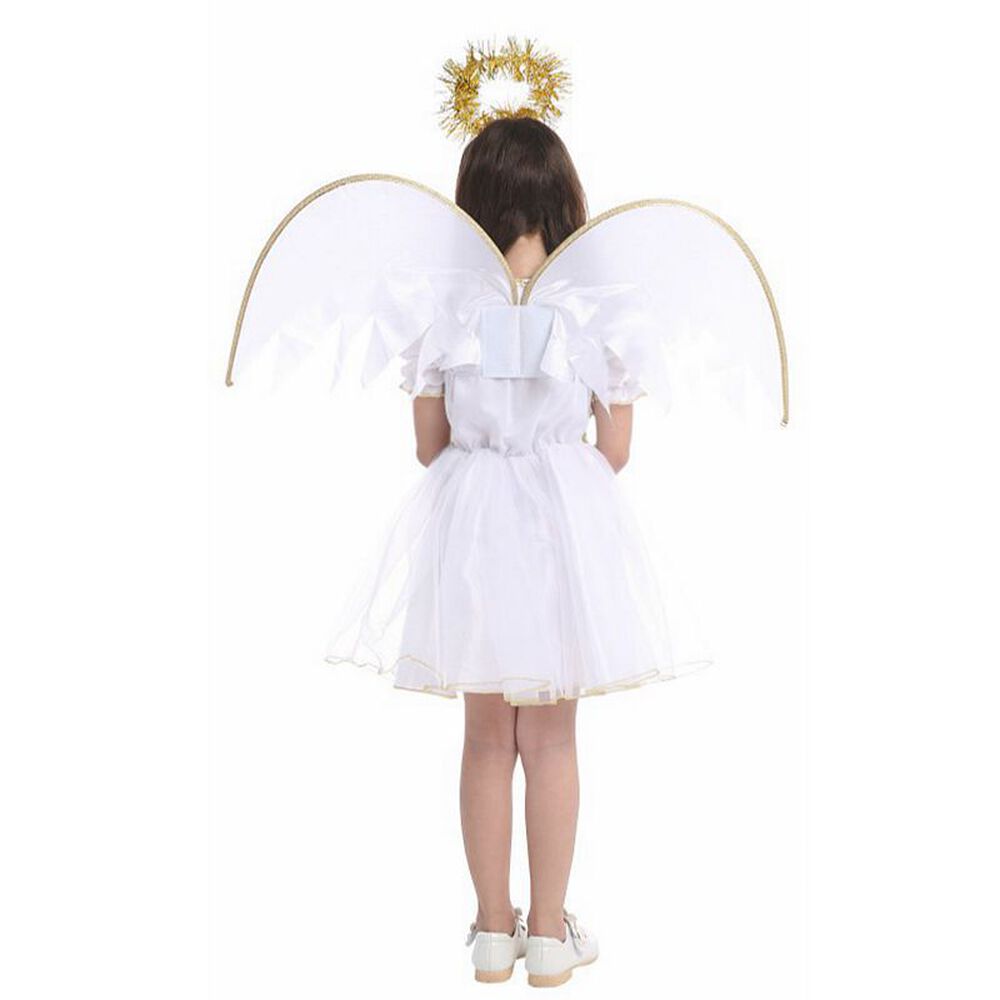 Disfraz Angel Infantil Para Niñas image number 2.0