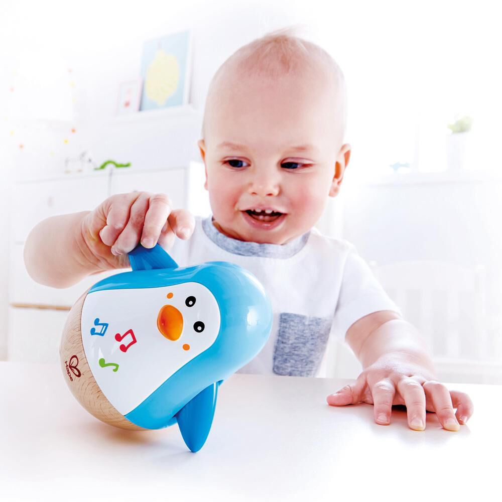 Pinguino Musical Wobbler Hape image number 5.0