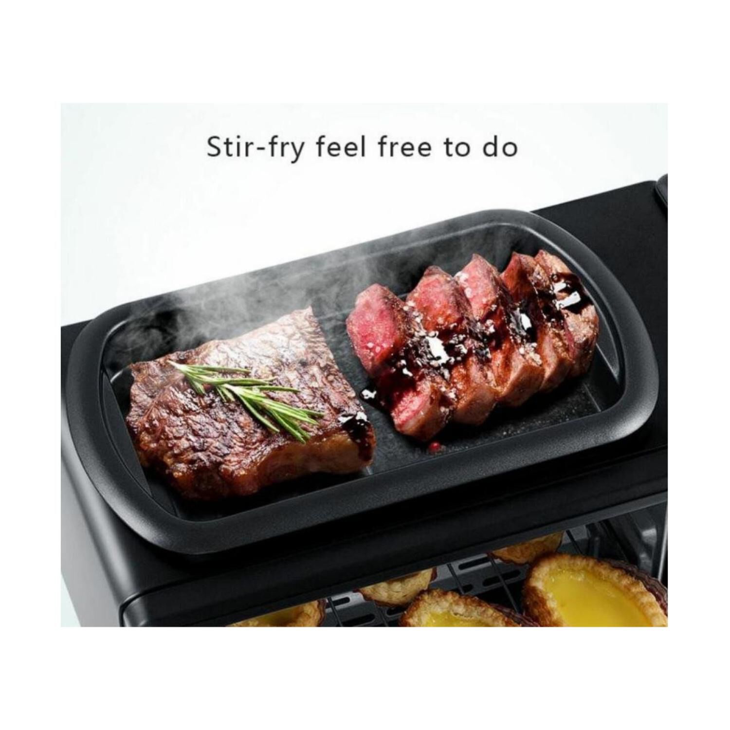 Horno Electrico 3 En 1 Sarten Grill Cafetera 1050w R5308 image number 2.0