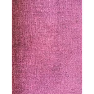 Alfombra Microfibra Redonda Grande Burdeo