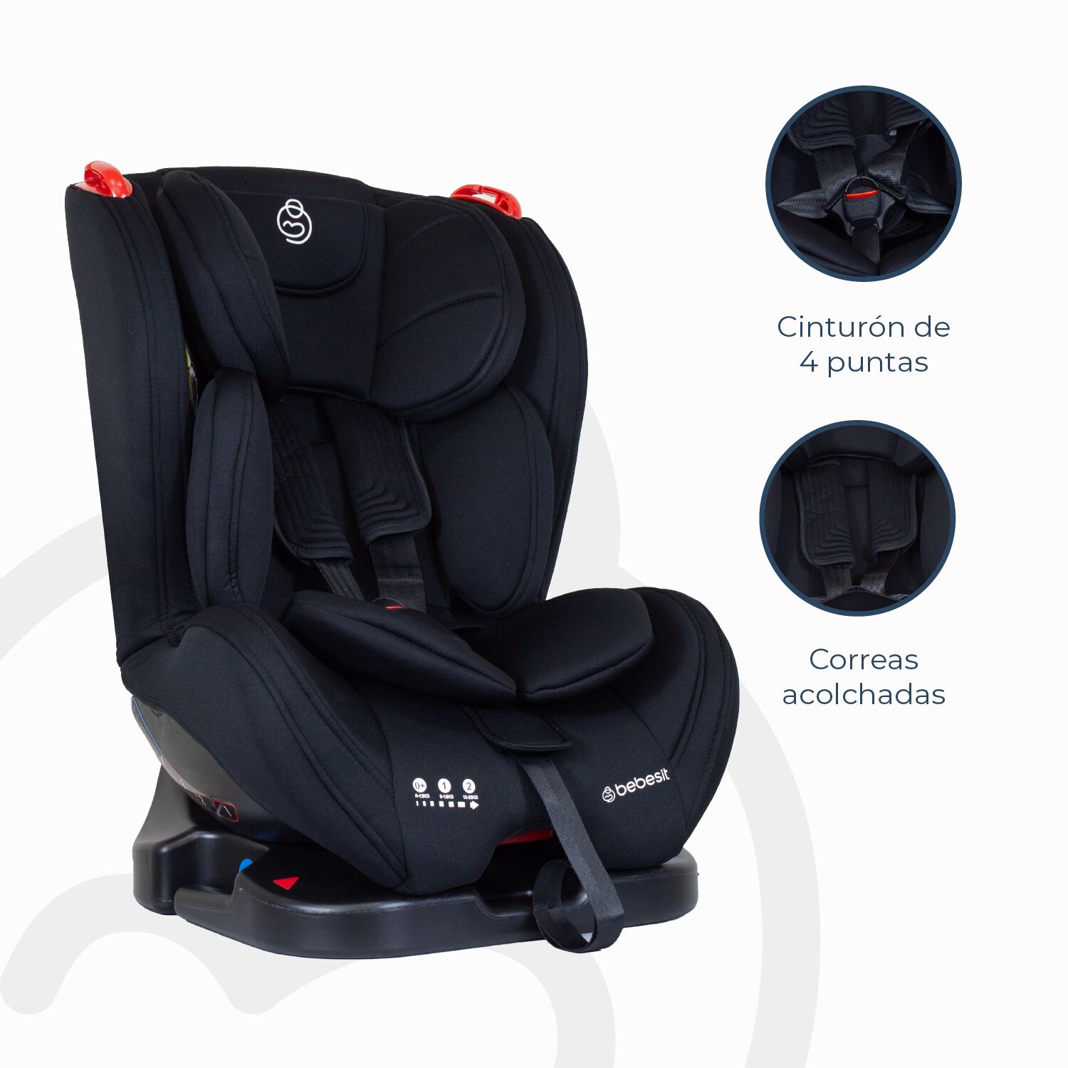 Silla De Auto Convertible Ara Next Negro image number 4.0