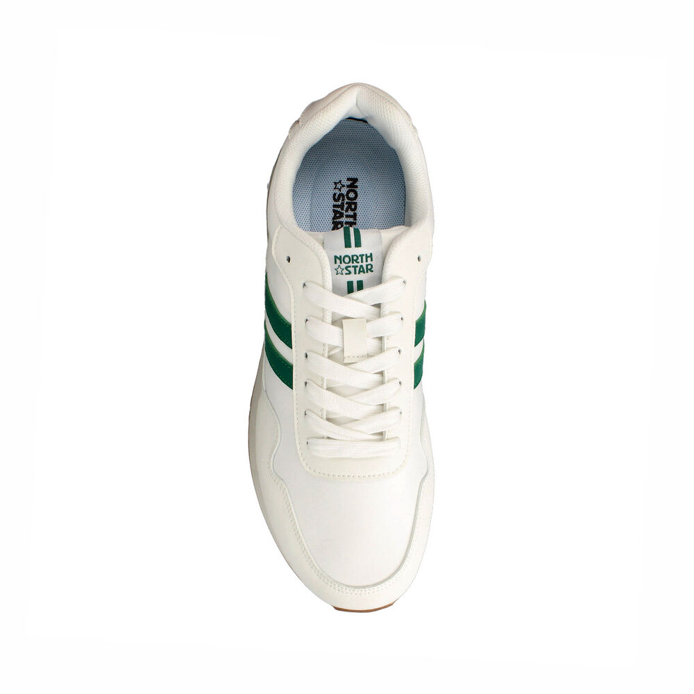 Zapatilla Hombre North Star Abano Blanco-verde image number 3.0