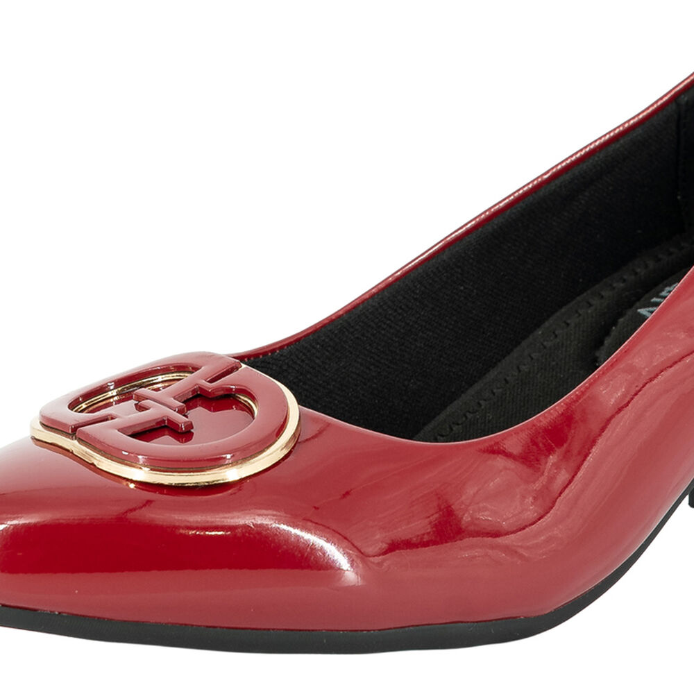 Zapato Formal Zabal Rojo Alquimia image number 3.0