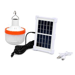 L&aacute;mpara Solar Emergencia 80w Recargable Usb C Led - Ps