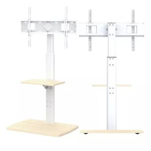Soporte Base Tv Con Ruedas Tipo Pedestal Rack 32" A 70"