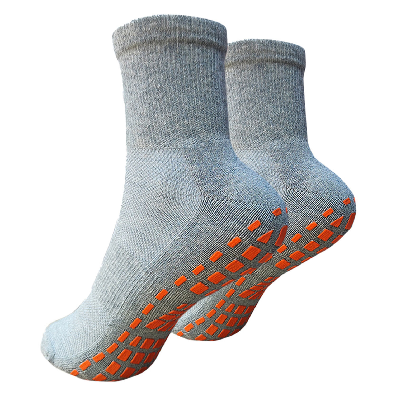 Calcetines Cortos Sport Antideslizantes Grises image number 0.0