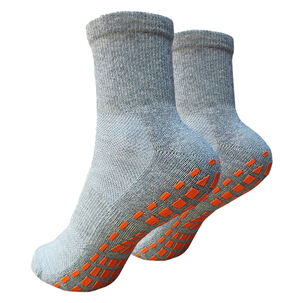Calcetines Cortos Sport Antideslizantes Grises